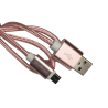 Cable Carga Rápida USB-V8 Color Rosa 1M