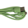 Cable Carga Rápida USB-V8 Color Verde 1M