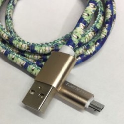 Cable Carga Rápida USB-V8 Diseño Covid 1M