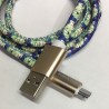 Cable Carga Rápida USB-V8 Diseño Covid 1M