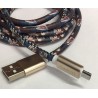 Cable Carga Rápida USB-V8 Diseño Harley Quinn 1.5M