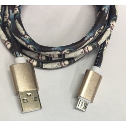 Cable Carga Rápida USB-V8 Diseño Joker 1M