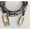 Cable Carga Rápida USB-V8 Diseño Joker 1M