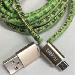 Cable Carga Rápida USB-V8 Diseño Oso Hormiguero 1.5M
