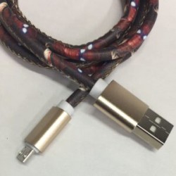 Cable Carga Rápida USB-V8 Diseño Spiderman 1M