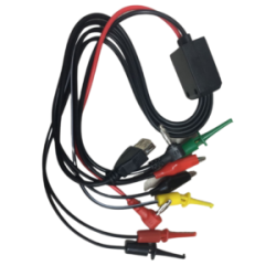 Cable Con Múltiples Terminales Para Fuente De Poder, USB, Caimanes, Ganchos