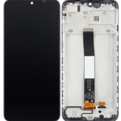 Ensamble Genérico Para Redmi 9A / 9C Negro Con Marco Oled