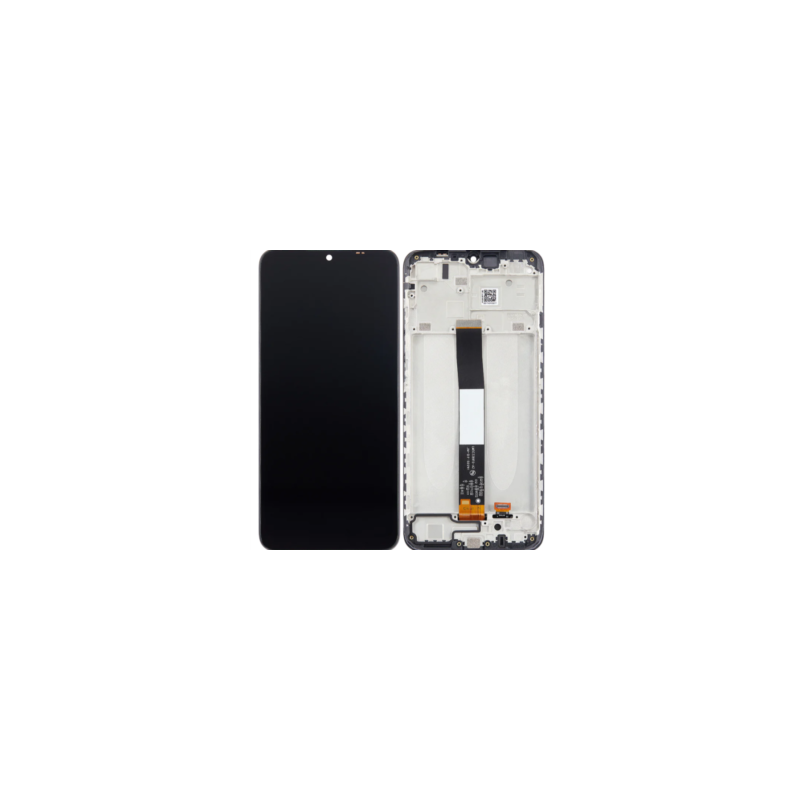 Ensamble Genérico Para Redmi 9A / 9C Negro Con Marco Oled
