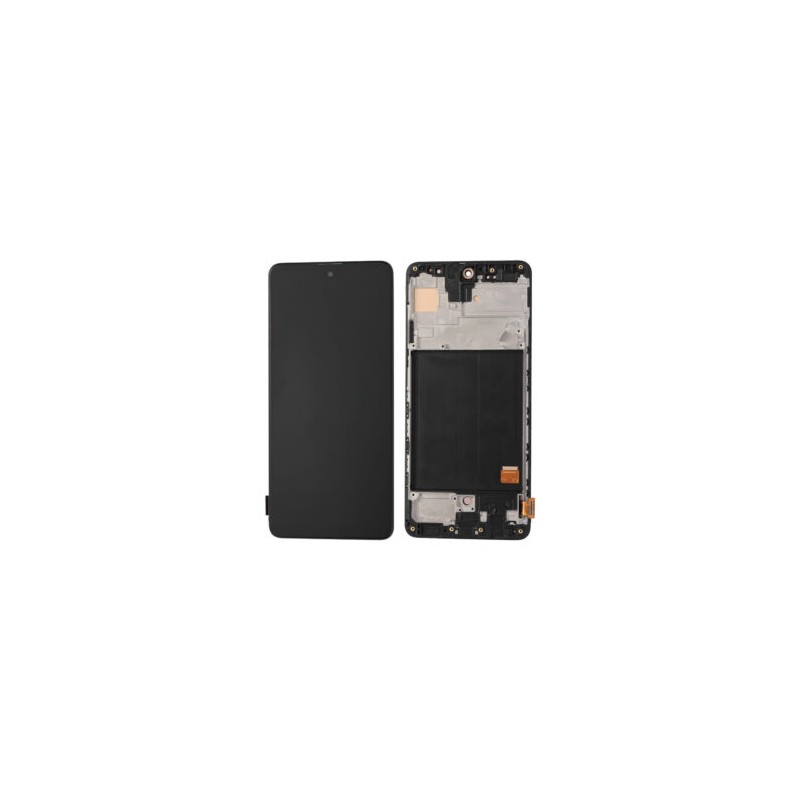 Ensamble Genérico Para Samsung A51 A515 Con Marco Negro Oled