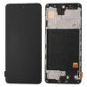 Ensamble Genérico Para Samsung A51 A515 Con Marco Negro Oled