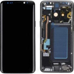 Ensamble Genérico Para Samsung S9 Negro Con Marco Oled