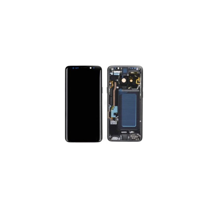 Ensamble Genérico Para Samsung S9 Negro Con Marco Oled