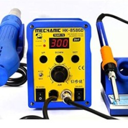 Estación De Calor Con Cautín Y Pistola De Aire Caliente Mechanic HK-8586D 110v/220v