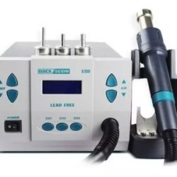 Estación De Calor Con Pistola De Aire Caliente Quick 861DW, 100°C – 500°C 1000W