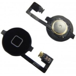 Flex Botón Home Para Iphone 4s Negro GENÉRICO