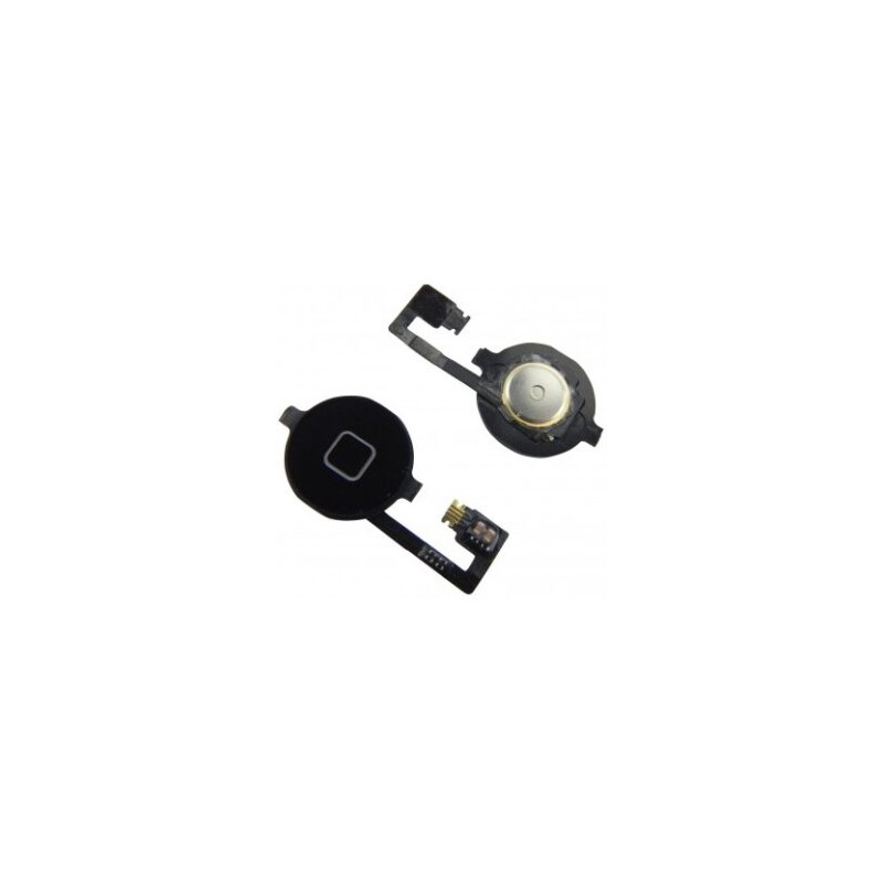 Flex Botón Home Para Iphone 4s Negro GENÉRICO