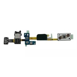 Flex Jack De Audio Con Botón Home Para Samsung J7 Prime  GENÉRICO