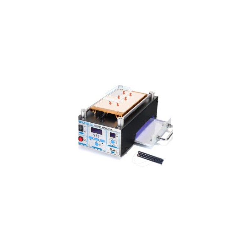 Máquina Separadora Con Bomba De Succión Y Lámpara UV Yihua 946D-II,  3 en 1,  9?Pulgadas