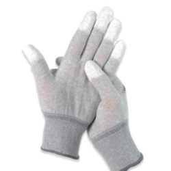 Guantes De Nylon Antiestáticos Talla Grande