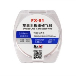 Hilo De Cobre Para Conexión De Celulares 0.01MM Para Jumper Kaisi FX-91