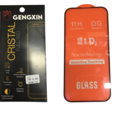 Mica Completa Cristal Templado Para IP 14 Pro