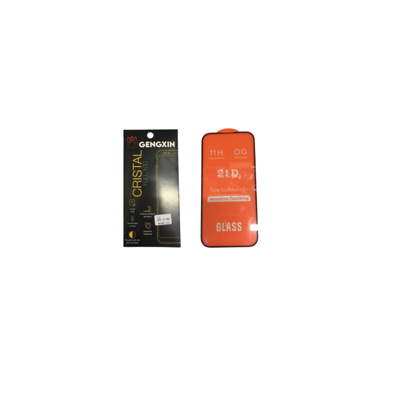 Mica Completa Cristal Templado Para IP 14 Pro