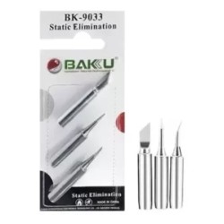 Kit De 3 Puntas Diferentes Para Cautín Baku Bk-9033