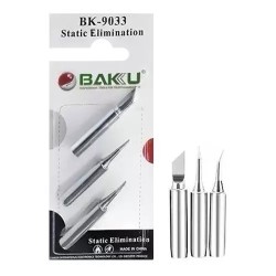Kit De 3 Puntas Diferentes Para Cautín Baku Bk-9033