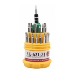 Kit De Desarmadores Con 31 Puntas Intercambiables Baku-631-31