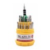 Kit De Desarmadores Con 31 Puntas Intercambiables Baku-631-31
