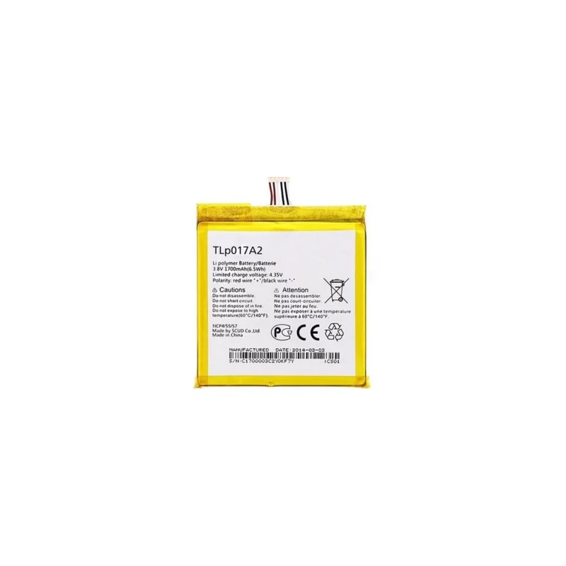 Batería Genérica Para Alcatel One Touch Idol Mini OT6012 TLP017A2