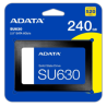 ADATA Unidad de Estado Sólido SSD SU630 240 GB 3D NAND , SATA III,QLC,2.5?,520 MB/s de lectura y 450 MB/s de escritura