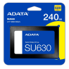 ADATA Unidad de Estado Sólido SSD SU630 240 GB 3D NAND , SATA III,QLC,2.5?,520 MB/s de lectura y 450 MB/s de escritura