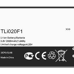 Batería Genérica Para Alcatel One Touch Pop 5010G-OT7040 TLI020F1
