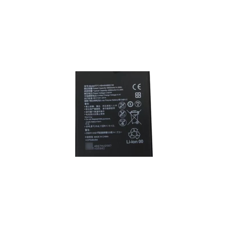 Batería Genérica Para Huawei Y9S HB446486ECW