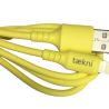 Cable Carga Rápida USB-IPhone Color Amarillo 1M