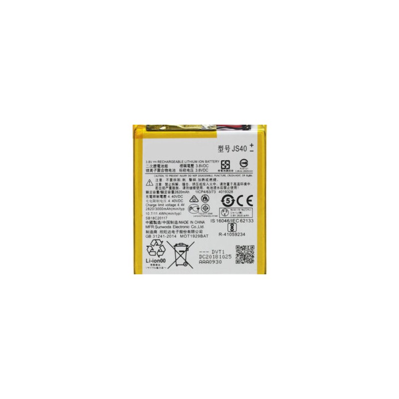 Batería Genérica Para Motorola Z3 Play JS40