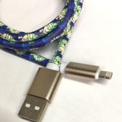 Cable Carga Rápida USB-IPhone Diseño Covid 1M