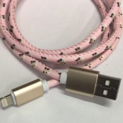 Cable Carga Rápida USB-IPhone Diseño Gatitos 1M