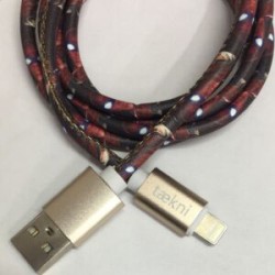 Cable Carga Rápida USB-IPhone Diseño Spiderman 1M