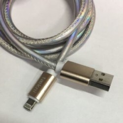 Cable Carga Rápida USB-IPhone Diseño Tornasol 1M