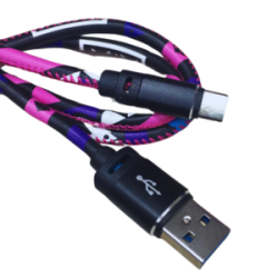 Cable Carga Rápida USB-Tipo C Con Diseño 1M
