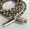Cable Carga Rápida USB-Tipo C Diseño Camuflajeado 1.5M